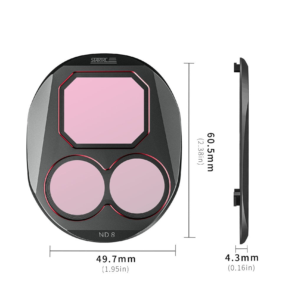 STARTRC 12020054 For DJI Mavic 4 Pro Filter Set CPL / ND8 / ND32 / ND64 Drone Camera Lens Filters