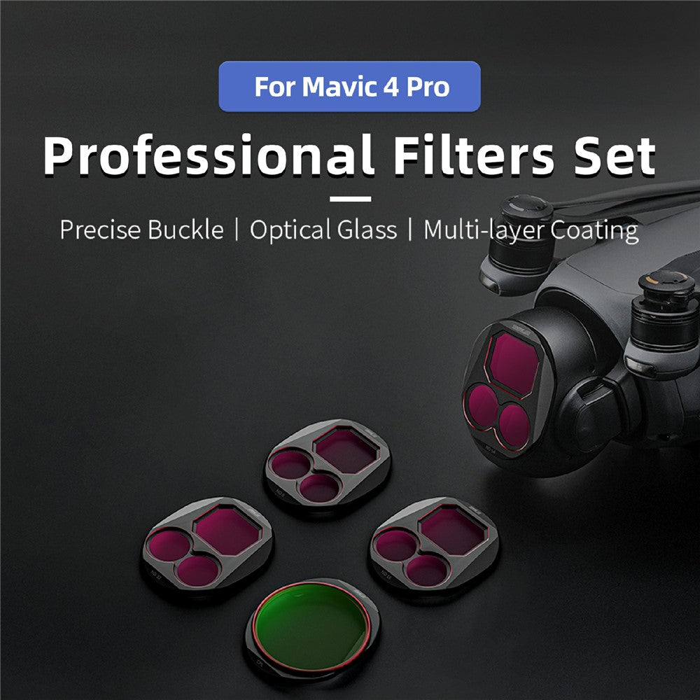 STARTRC 12020054 For DJI Mavic 4 Pro Filter Set CPL / ND8 / ND32 / ND64 Drone Camera Lens Filters
