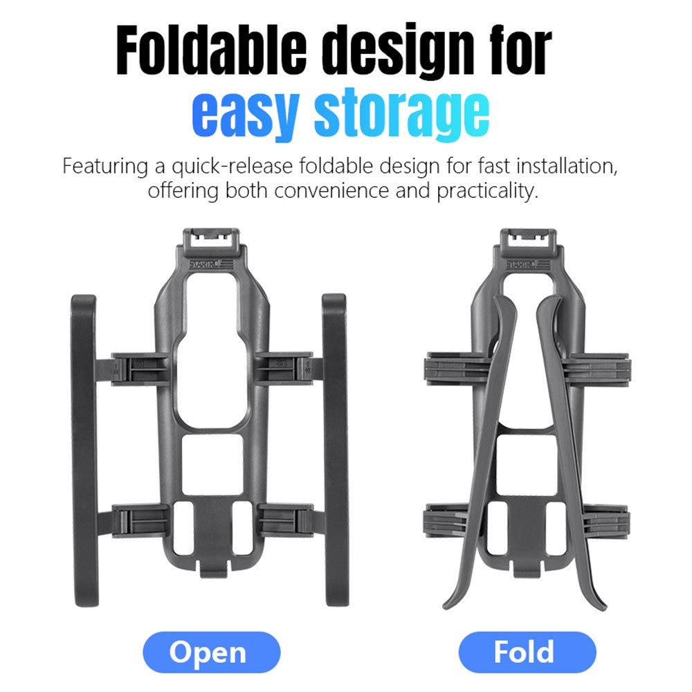 STARTRC 12020018 For DJI Mavic 4 Pro Landing Gear Sled Style Foldable Heightening Stand