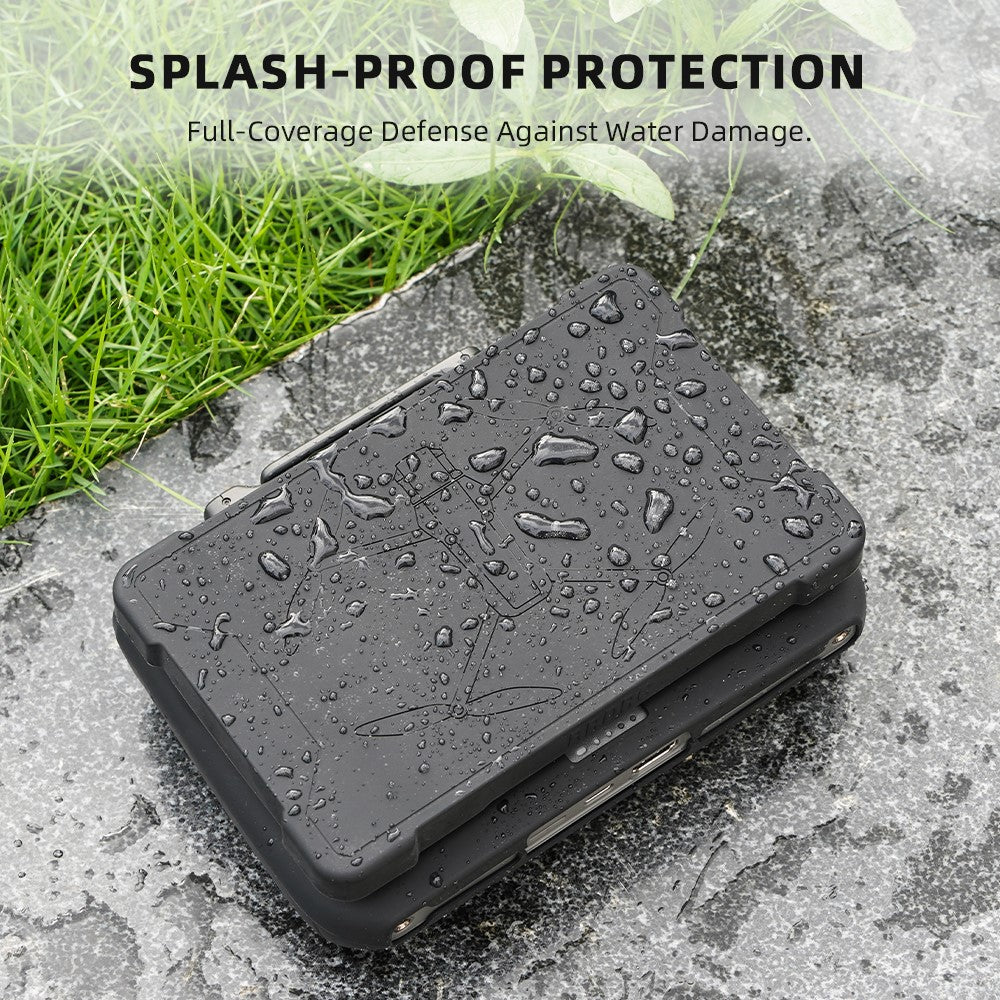 BRDRC For DJI RC Pro 2 Remote Controller Silicone Case with Screen Cap Protective Cover