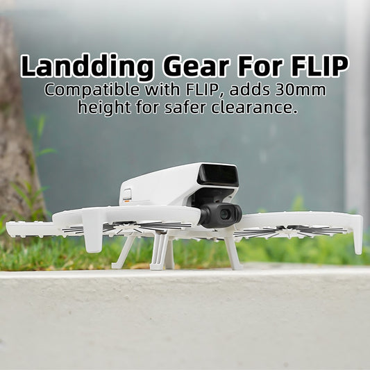BRDRC For DJI Flip Landing Gear 30mm Height Boost Upper Lower Extension Legs
