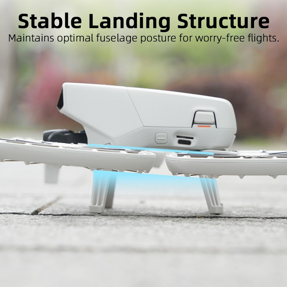 BRDRC For DJI Flip Landing Gear 30mm Height Boost Upper Lower Extension Legs