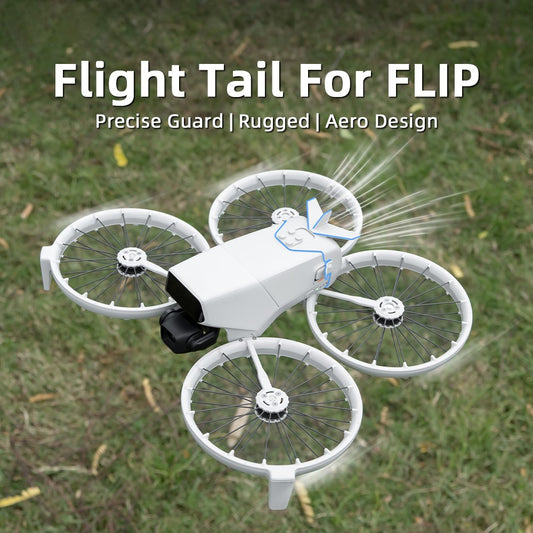 BRDRC For DJI Flip Drone Aerodynamic Design Flight Tail Wing Anti Loosening Battery Lock Buckle