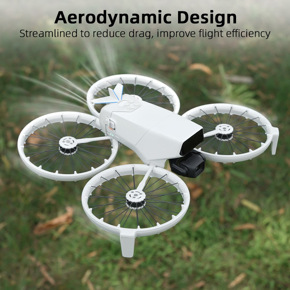 BRDRC For DJI Flip Drone Aerodynamic Design Flight Tail Wing Anti Loosening Battery Lock Buckle