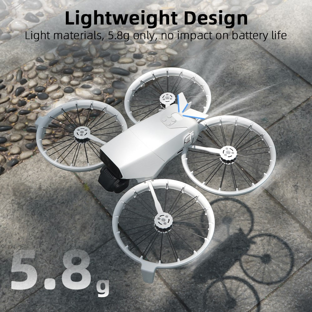 BRDRC For DJI Flip Drone Aerodynamic Design Flight Tail Wing Anti Loosening Battery Lock Buckle