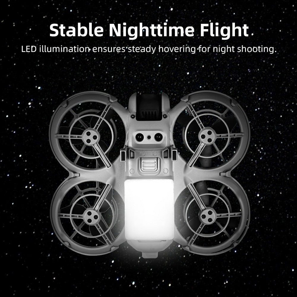 BRDRC For DJI Neo Drone Light Up Landing Gear LED Illumination Stability Enhancer