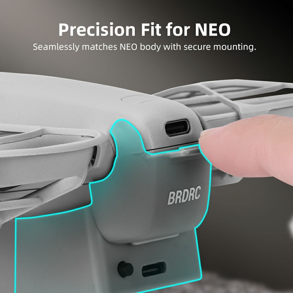 BRDRC For DJI Neo Drone Light Up Landing Gear LED Illumination Stability Enhancer