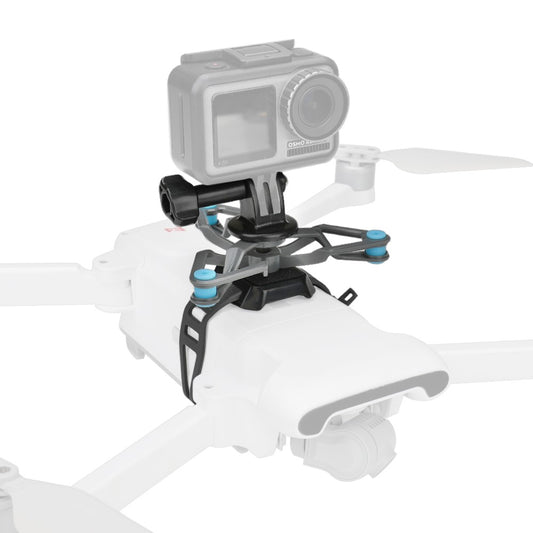 RCSTQ Action Camera Universal Shock Absorber Bracket Fixed Holder for DJI Mavic Air 2/Autel EVO 2, etc.