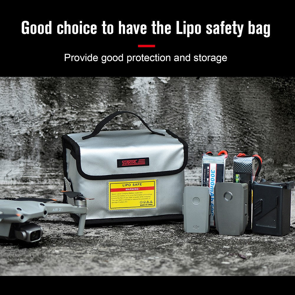 STARTRC 1109607 Fireproof Lipo Battery Explosion Proof Safety Bag for FPV Racing Drone RC Model