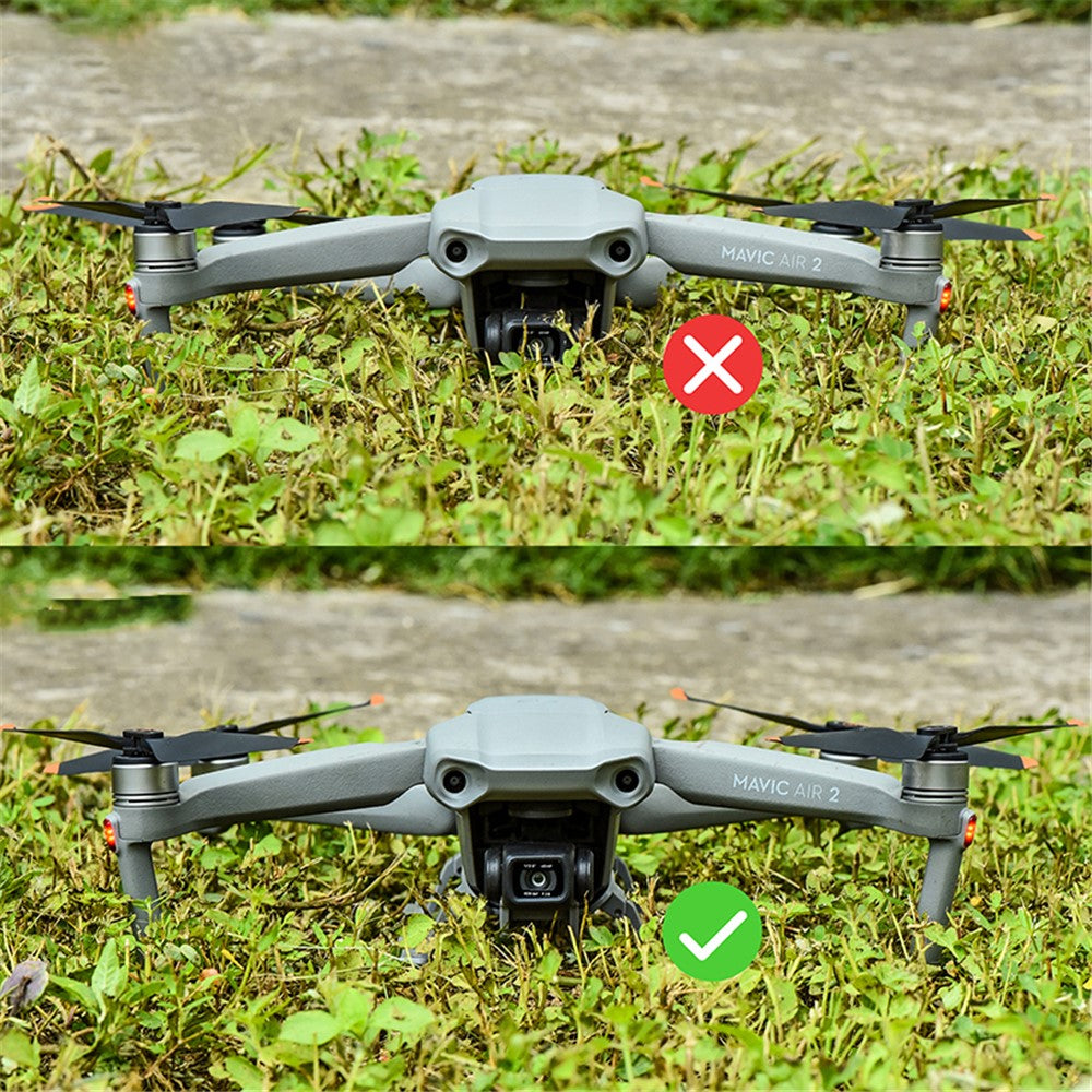 STARTRC 1109709 LED Light Landing Gear Auxiliary Bottom Lights Guide Column Foldable Stand for DJI Mavic Air 2
