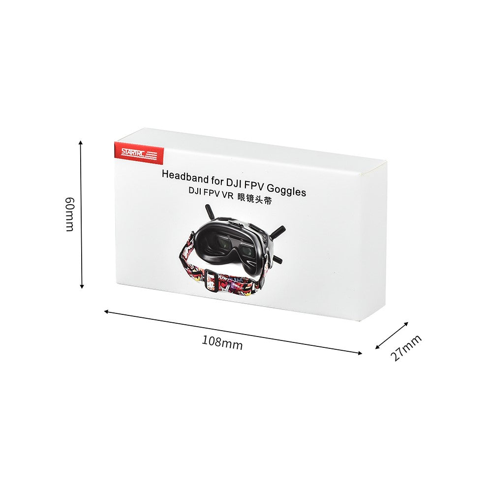 STARTRC Adjustable Headband VR Glasses Head Strap for DJI FPV Goggles/FPV Goggles V2