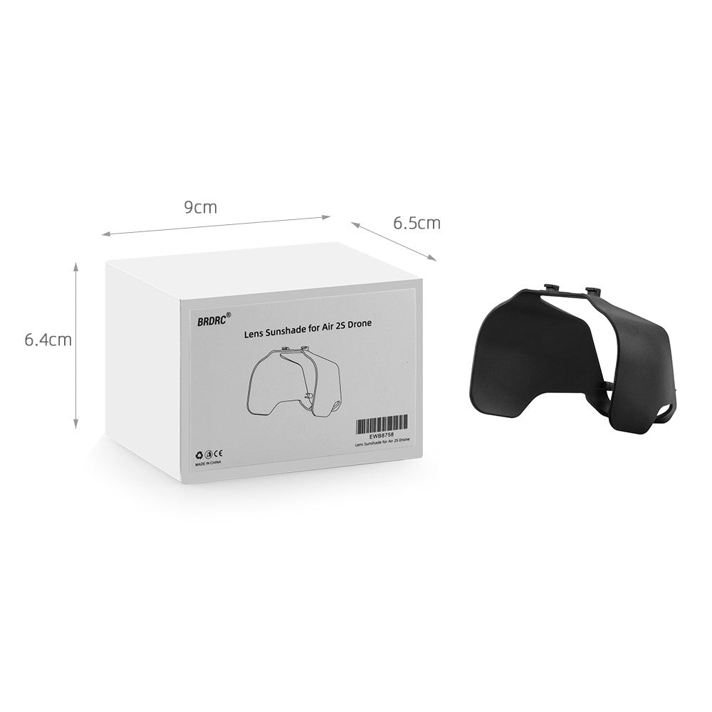 BRDRC EWB8758 Gimbal Camera Lens Hood Protector Sun Shade Anti-glare Shield for DJI Mavic Air 2S Drone