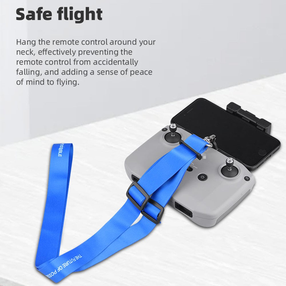 EWB8654 Remote Control Hook Buckle Holder with Adjustable Lanyard Strap for DJI Mavic Air 2/MINI 2/AIR 2S