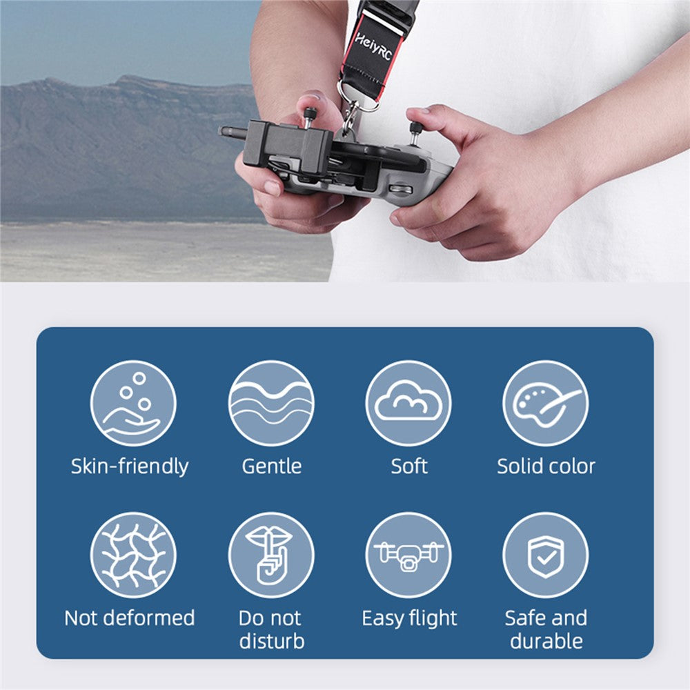 HEIYRC EWB8743 Adjustable Neck Strap Lanyard Shoulder Belt for DJI Mavic Air 2/Air 2S /Mini 2 RC-N1 Remote Controller