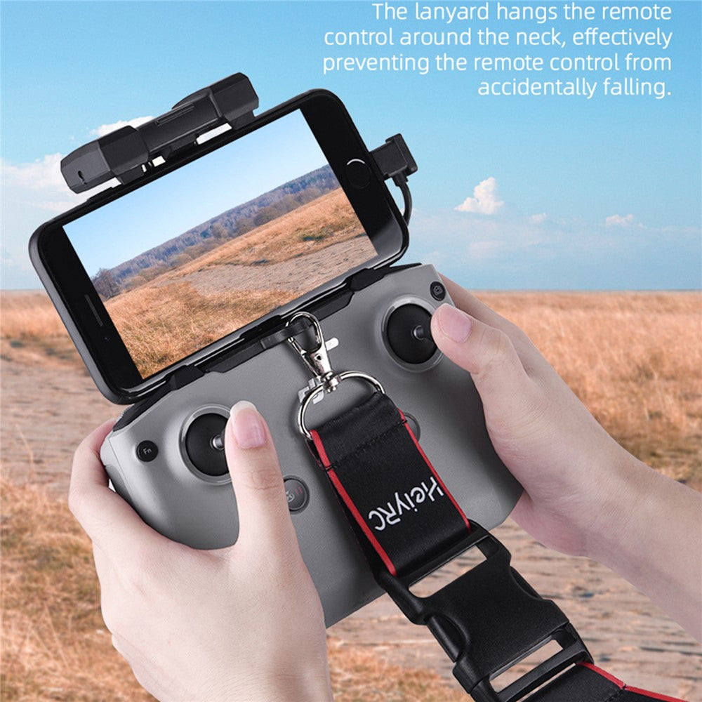 HEIYRC EWB8743 Adjustable Neck Strap Lanyard Shoulder Belt for DJI Mavic Air 2/Air 2S /Mini 2 RC-N1 Remote Controller