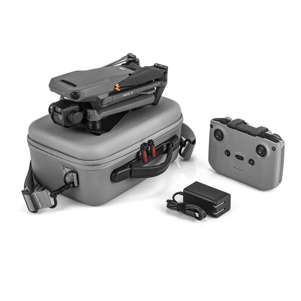 STARTRC 1110303 Portable Storage Bag PU Leather Shockproof Tote Carrying Case with Shoulder Strap for DJI Mavic 3 Drone Accessories