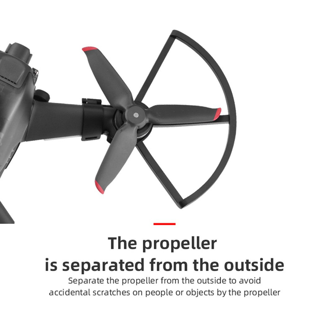 BRDRC EWB8589 1 Set Anti-collision Drone Propeller Blade Guard Protector for DJI FPV Combo