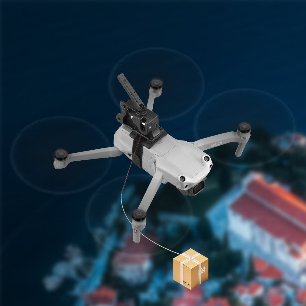 EWB7952 Remote Thrower Fishing Bait Delivery Air-Dropping System Drone Accessories for DJI Air 2S/Mavic 2/Pro/Air 2/Air/ FIMI X8SE