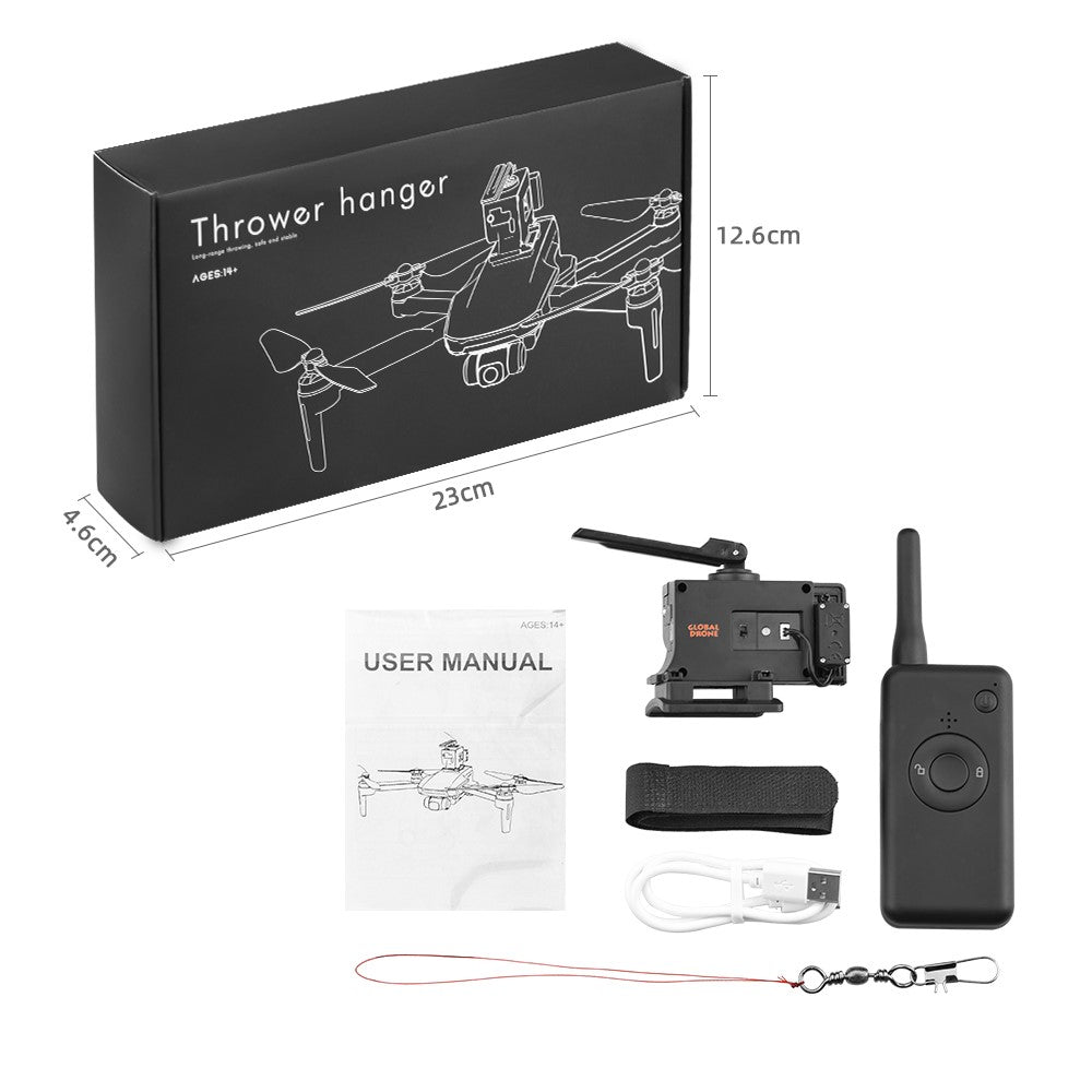 EWB7952 Remote Thrower Fishing Bait Delivery Air-Dropping System Drone Accessories for DJI Air 2S/Mavic 2/Pro/Air 2/Air/ FIMI X8SE