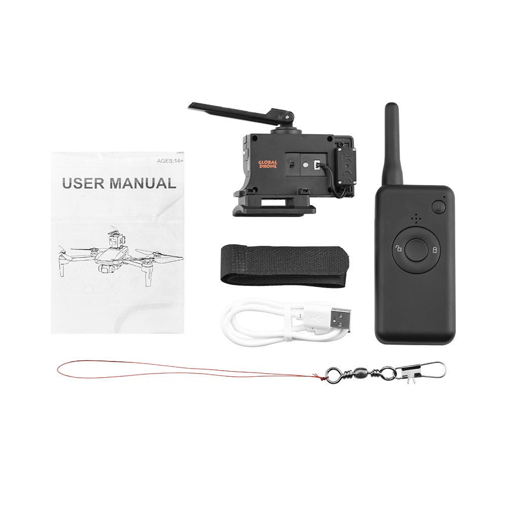 EWB7952 Remote Thrower Fishing Bait Delivery Air-Dropping System Drone Accessories for DJI Air 2S/Mavic 2/Pro/Air 2/Air/ FIMI X8SE