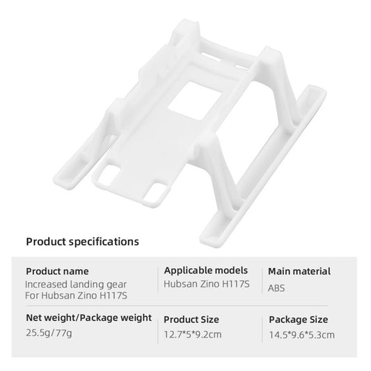 BRDRC EWB8165 Drone Quick Release Landing Gear Gimbal Guard Heightened Protection Stand for Hubsan Zino H117S