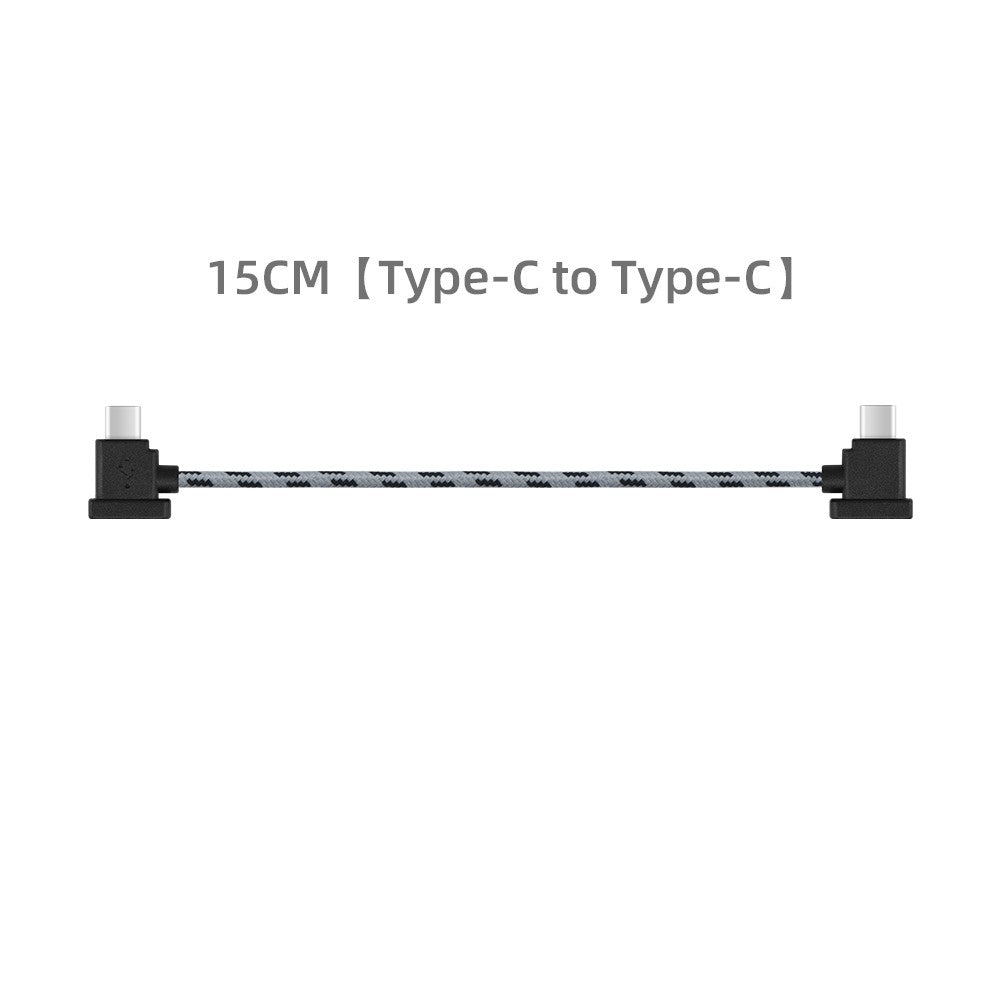 EWB8463 15cm Remote Control Data Wire Nylon Braided for DJI Mavic Air 2/Mini 2/Pocket 2/Osmo Pocket