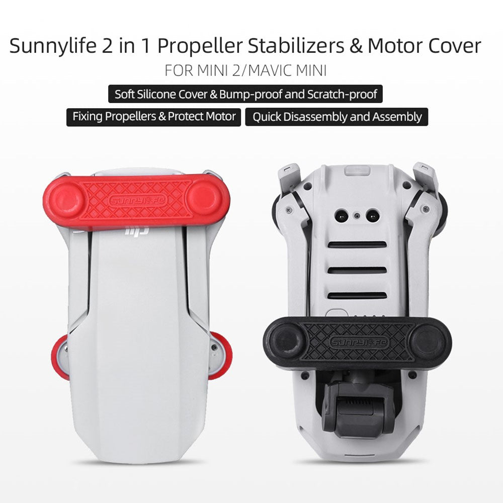 SUNNYLIFE Q9426 2 in 1 Propellers Holder Guard Prop Blade Stabilizer Motor Cover for DJI Mini 2/Mini SE/Mavic Mini Drone