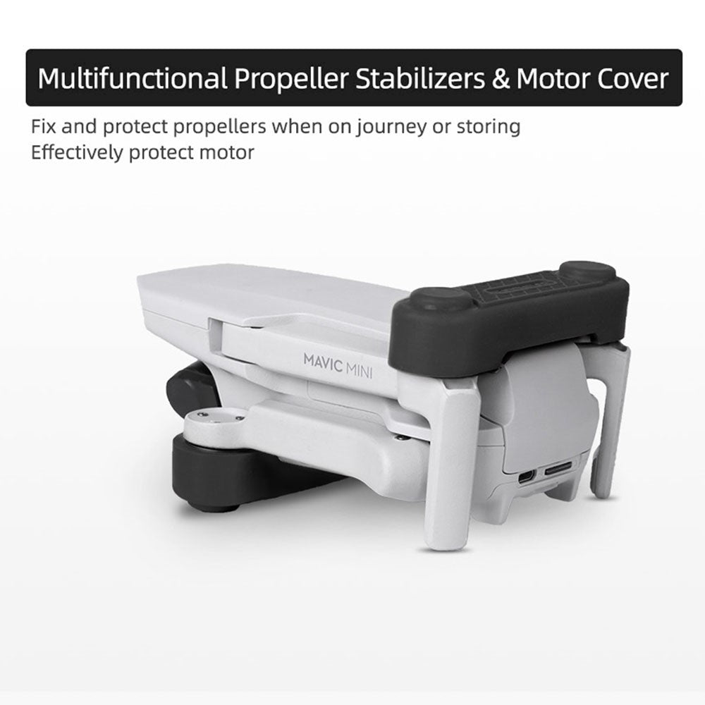 SUNNYLIFE Q9426 2 in 1 Propellers Holder Guard Prop Blade Stabilizer Motor Cover for DJI Mini 2/Mini SE/Mavic Mini Drone