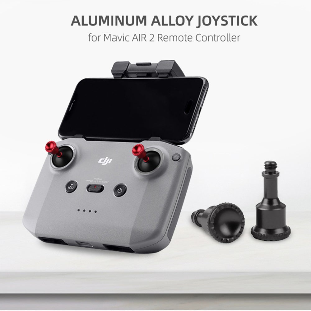 SUNNYLIFE YG9276 1 Pair Thumb Rocker Aluminum Alloy Joysticks for DJI Mavic 3/Air 2S/Air 2/Mini 2 Controller