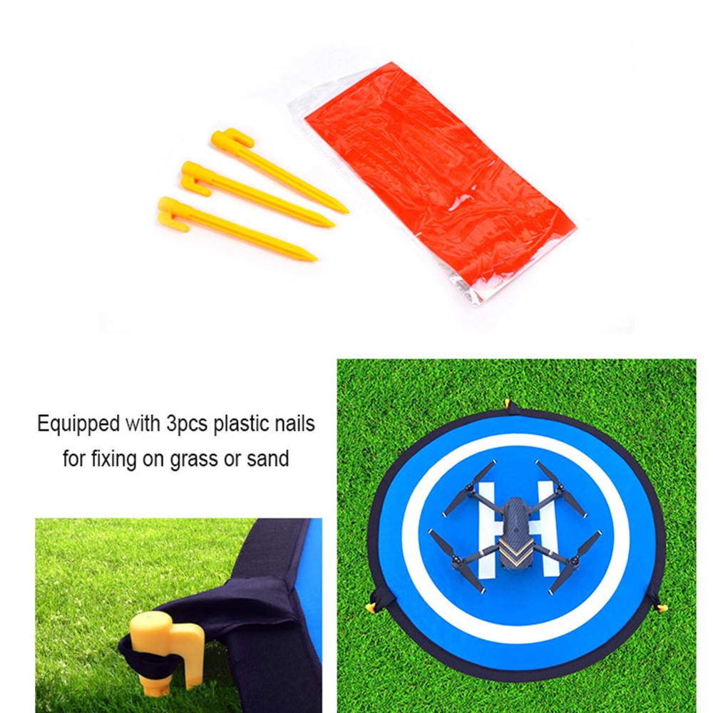 SUNNYLIFE DJI-TJP03 75cm Drone Parking Apron Double-Sided Round Nylon Landing Pad for DJI Mavic 3/Mini SE/Air 2S/FPV/Phantom 4
