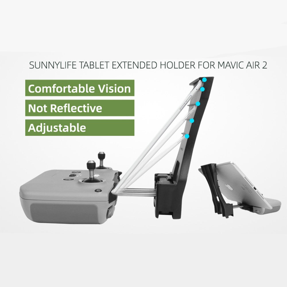 SUNNYLIFE AIR2-Q9293 Portable Remote Controller Tablet Extended Holder Drone Accessories for DJI Mavic 3/Air 2S/Air 2/Mini 2