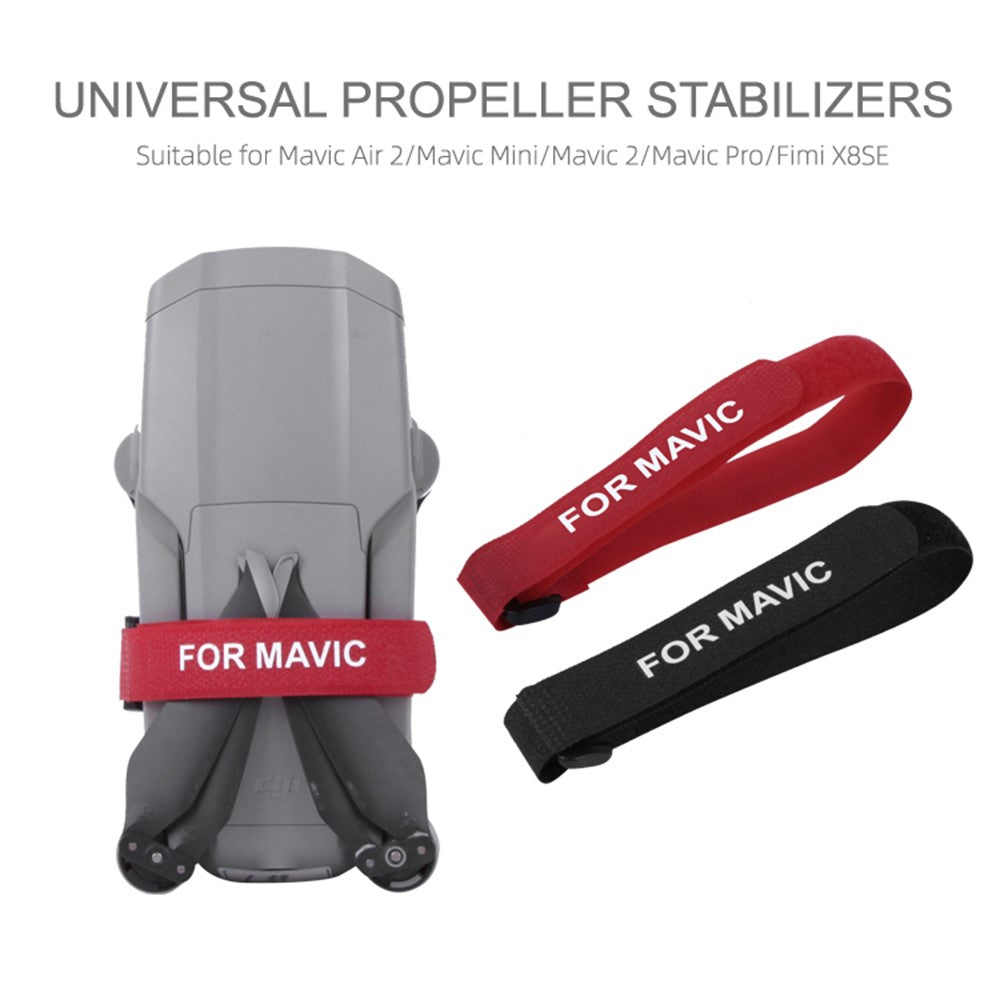 SUNNYLIFE Q9300 1 Pair Drone Propeller Blade Holder Protection Fixing Band for DJI Mavic 3/Mavic Air 2S/Mini SE / Fimi X8SE