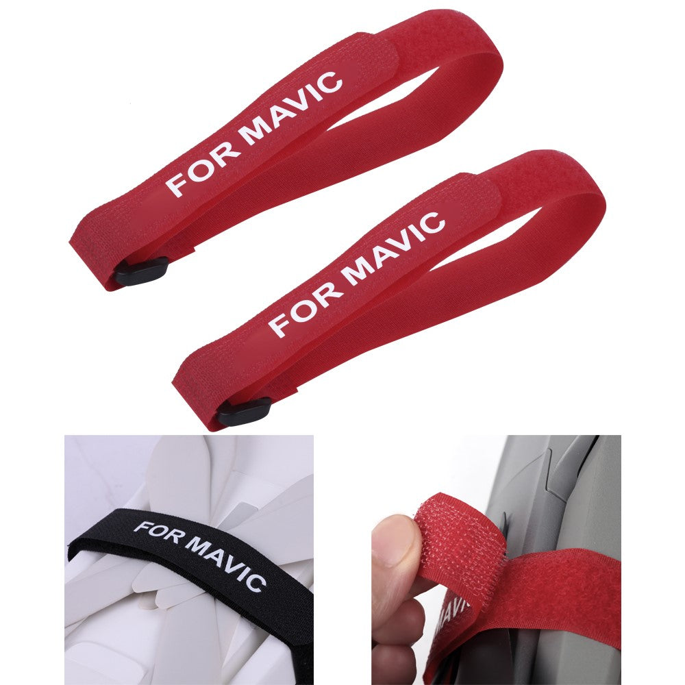 SUNNYLIFE Q9300 1 Pair Drone Propeller Blade Holder Protection Fixing Band for DJI Mavic 3/Mavic Air 2S/Mini SE / Fimi X8SE