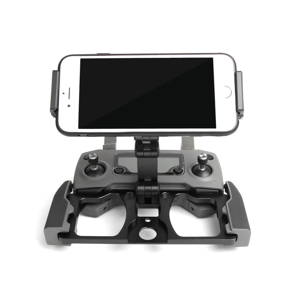 SUNNYLIFE ZJ035 Aluminum Alloy Cell Phone Holder Portable Drone Remote Controller Rack Folding Tablet Stand with Strap for DJI Mavic 3/2/Mini SE/Air 2S