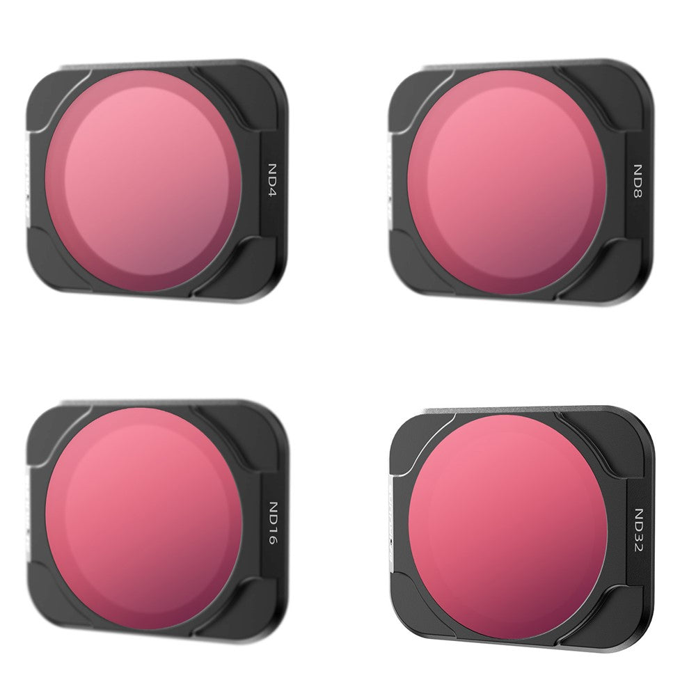 SUNNYLIFE 4Pcs/Set Multi-Coated ND Filters for DJI Air 2S Drone Water Resistant Camera Lens Filter (ND4+ND8+ND16+ND32)