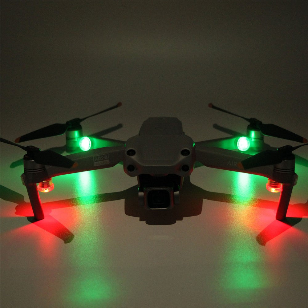 SUNNYLIFE TY-L9435 4Pcs for DJI Mavic 3/Mini SE/DJI FPV/X8 SE 2022 Night Flight LED Signal Lamp Navigation Flash Light