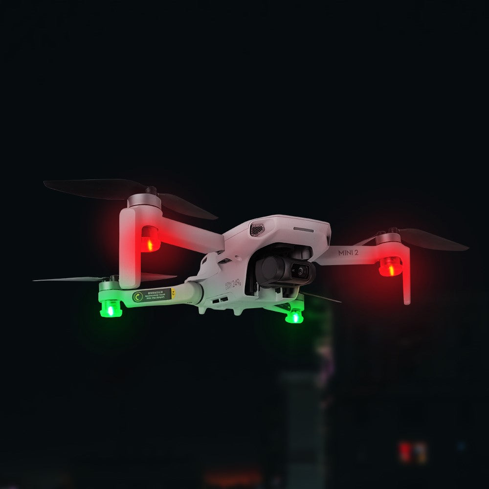 SUNNYLIFE TY-L9435 4Pcs for DJI Mavic 3/Mini SE/DJI FPV/X8 SE 2022 Night Flight LED Signal Lamp Navigation Flash Light