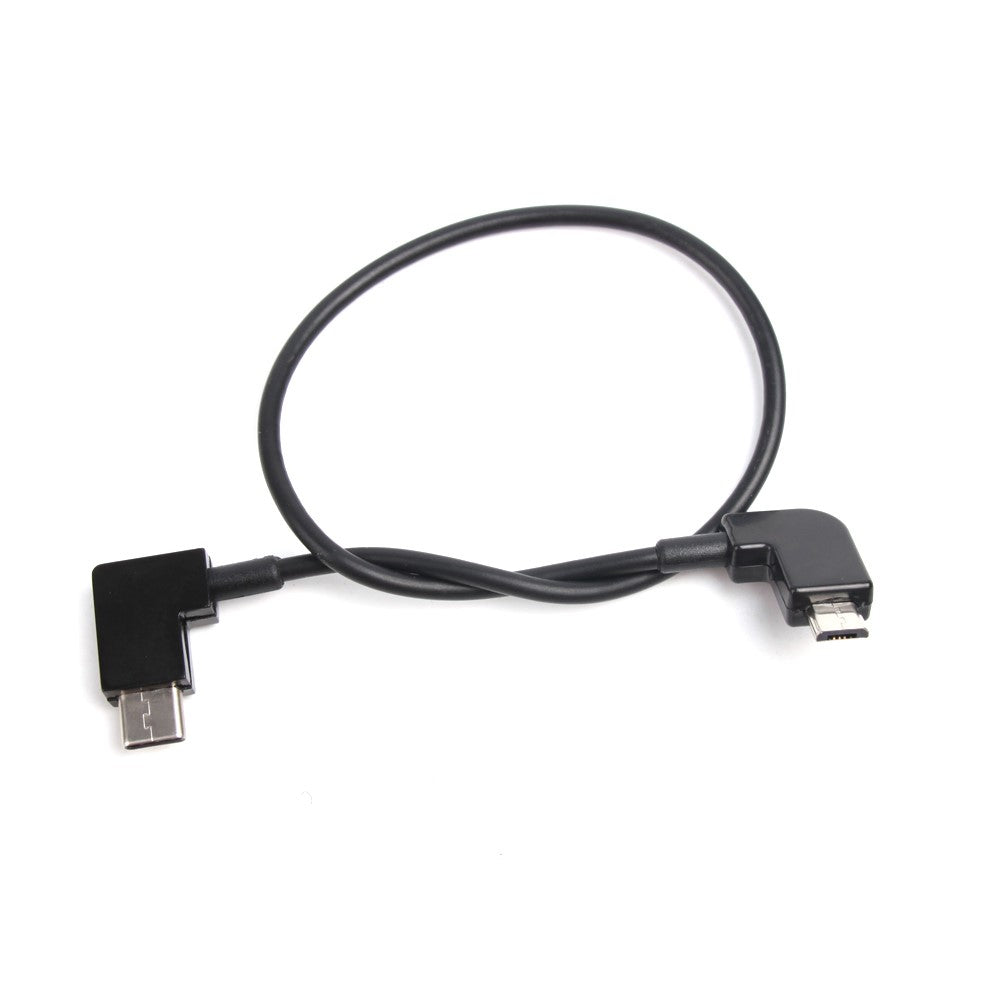 SUNNYLIFE for DJI Mavic 3/Air 2S/Mini 2/FPV Flying Goggles V2/Pocket 2 Android Phone Data Cable Type C to Micro, 30cm