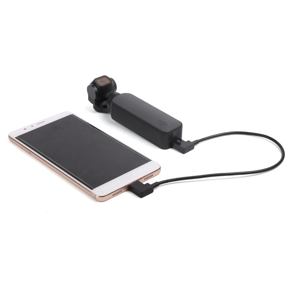 SUNNYLIFE for DJI Mavic 3/Air 2S/Mini 2/FPV Flying Goggles V2/Pocket 2 Android Phone Data Cable Type C to Micro, 30cm