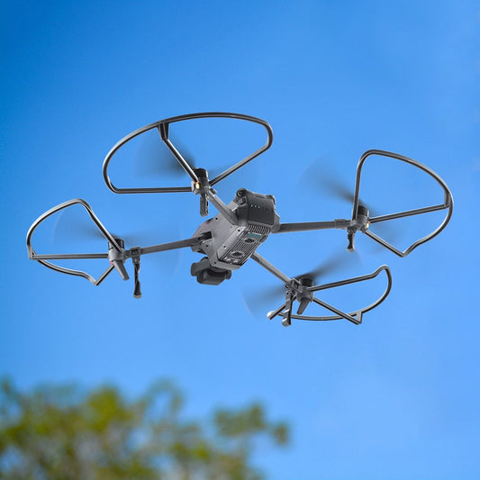 EWB9121 Propeller Protective Guard Ring Set with Foldable Landing Gear for DJI Mavic 3 Drone