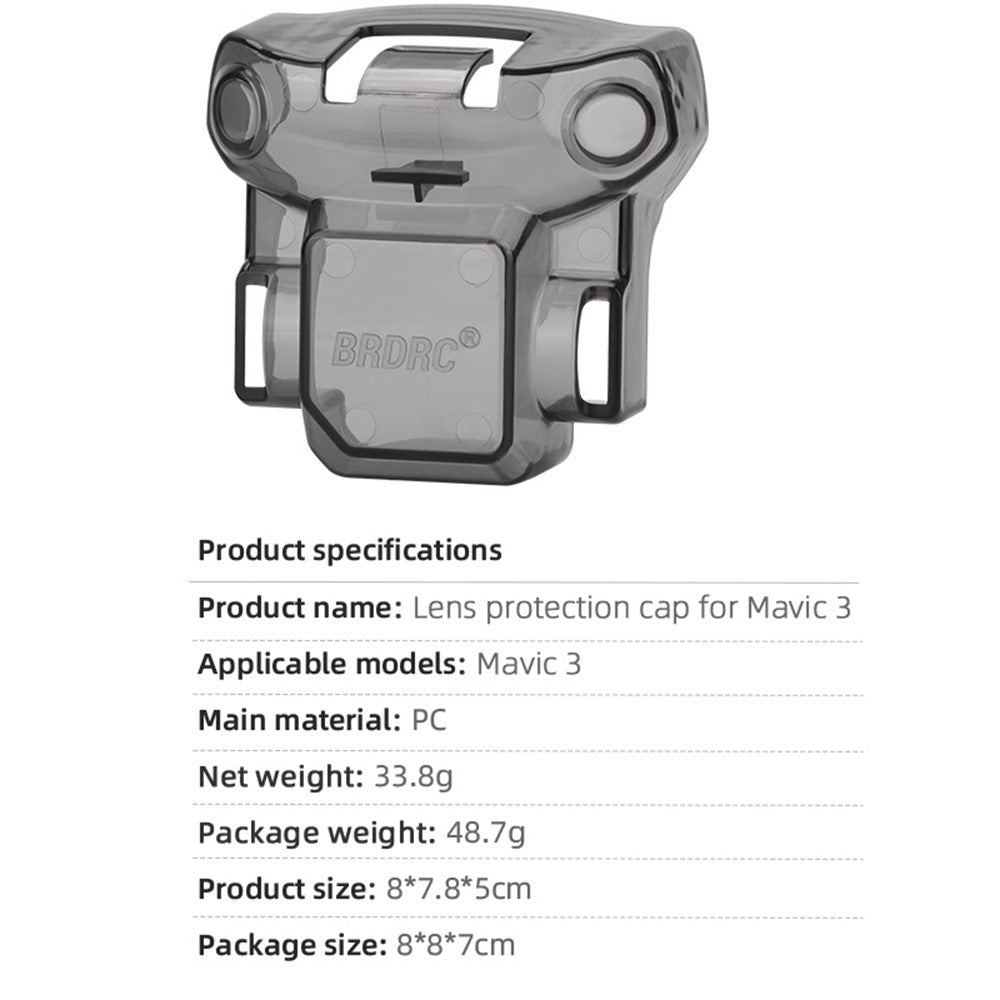 EWB9143 Lens Protective Cap for DJI Mavic 3 Drone Gimbal Protective Cover