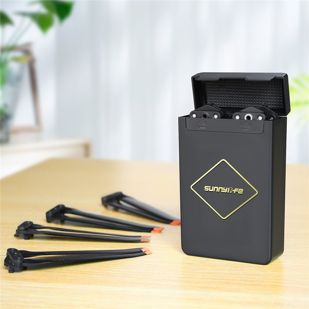 SUNNYLIFE M3-SN348 For DJI Mavic 3 RC Drone Blades Propellers Storage Case Shockproof Plastic Box