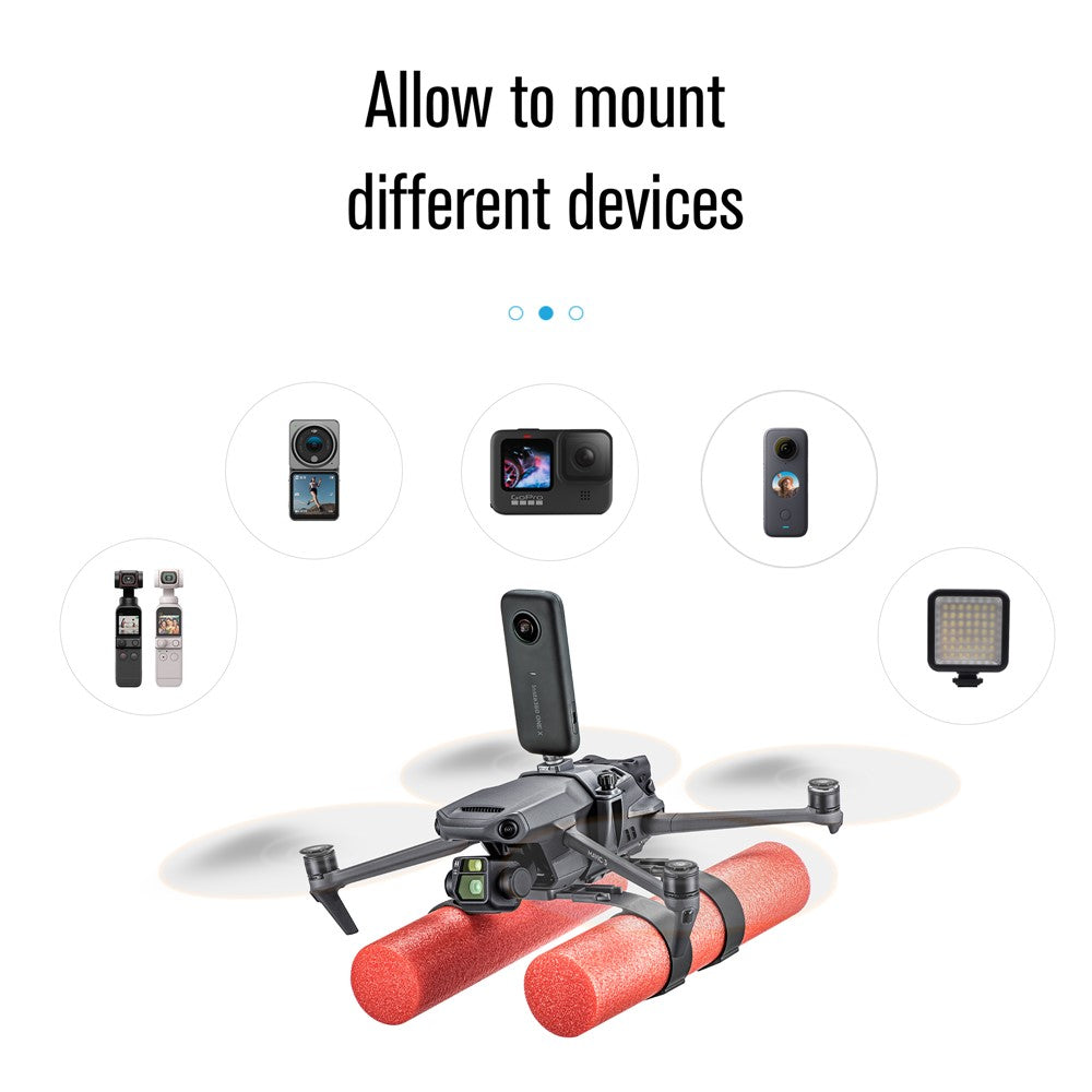 STARTRC 1110580 For DJI Mavic 3 Drone Body Mount Main Bracket Buoyancy Rod Foam Stick Kit Set