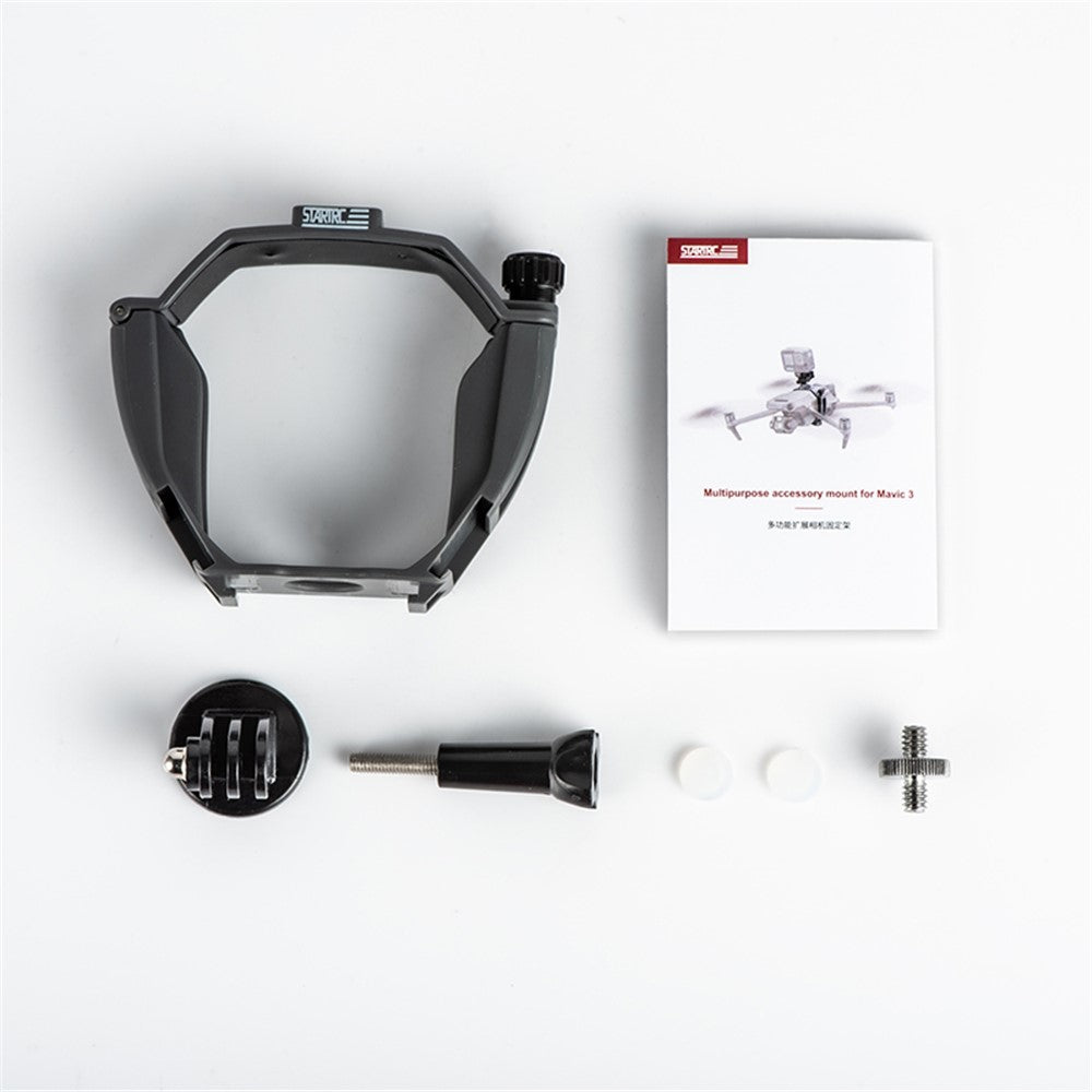 STARTRC 1110538 For DJI Mavic 3 Multifunction GoPro Action Camera Fill Light Mount Adapter Kit Set