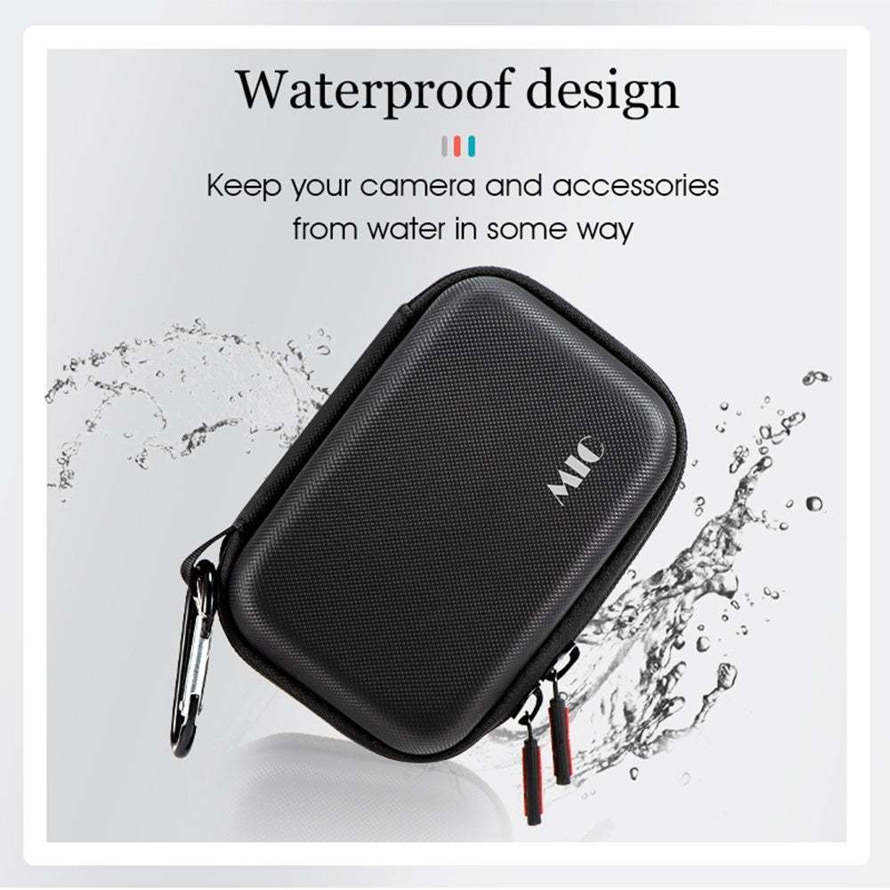 STARTRC 1110657 Carrying Case for DJI Mic Portable PU Shockproof Storage Bag Waterproof Microphone Case