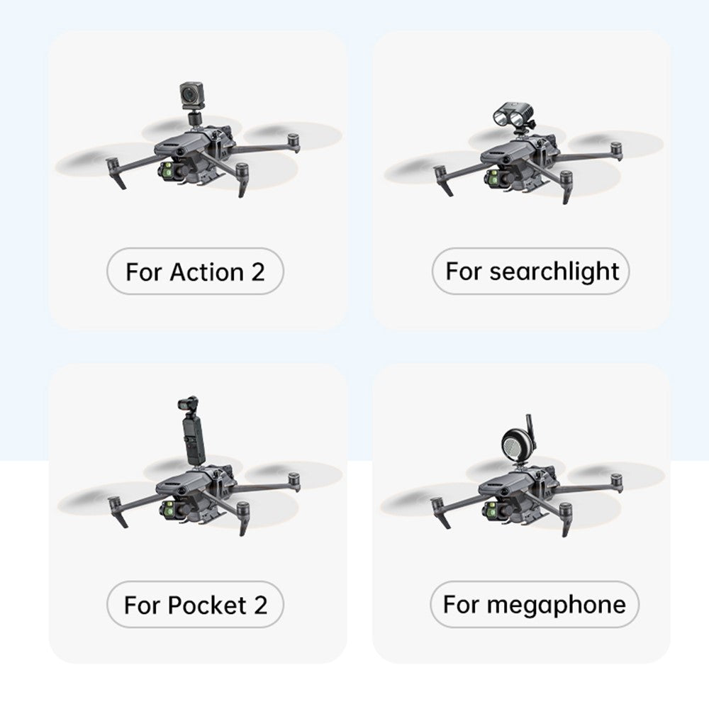 STARTRC 1110461 Airdrop Device for DJI Mavic 3 Delivery System Multifunctional Thrower Kit with Expansion Bracket/Fishing Line