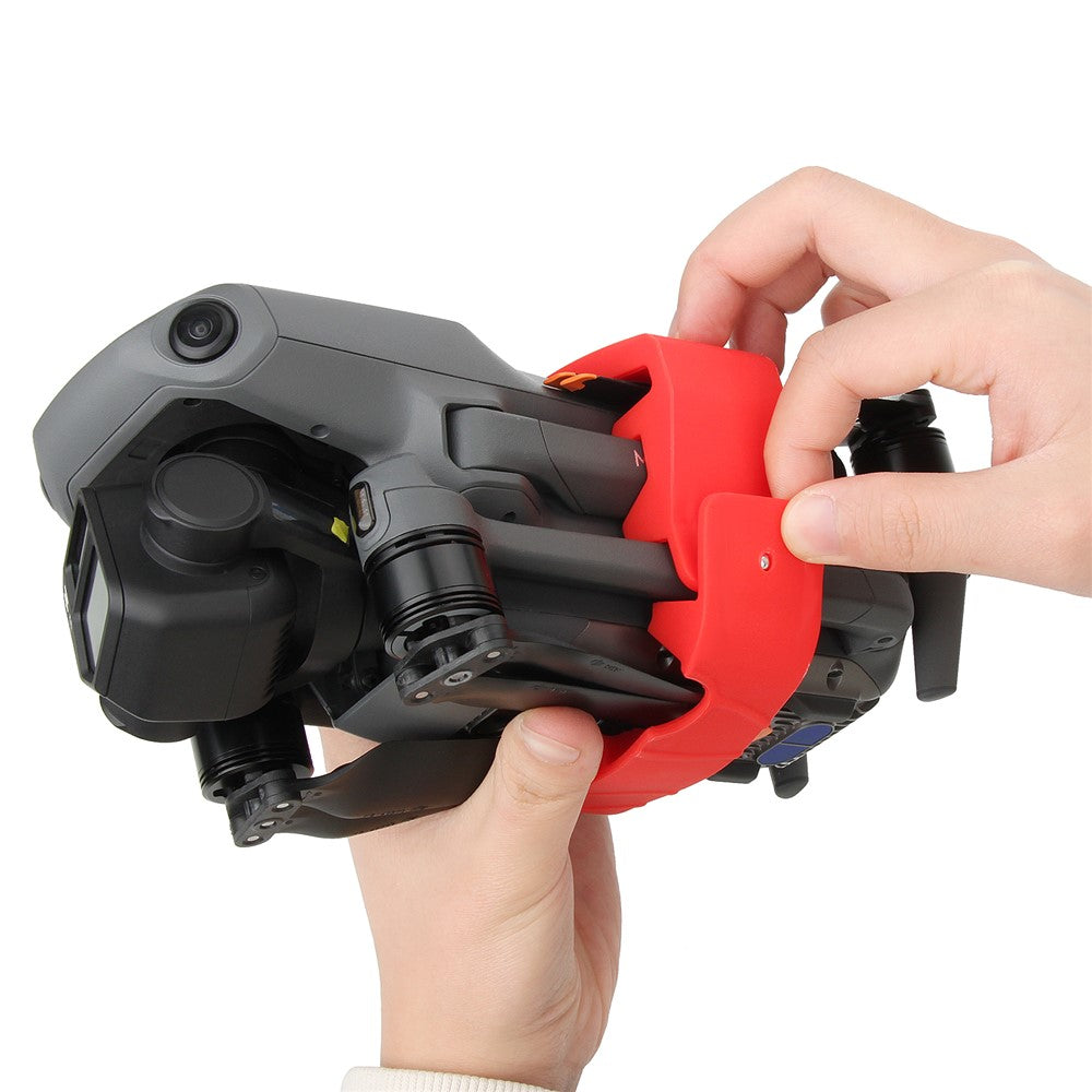 SUNNYLIFE M3-SJ359 Silicone Propeller Holder Strap for DJI Mavic 3 Drone Props Blade Stabilizer Fixator Accessory