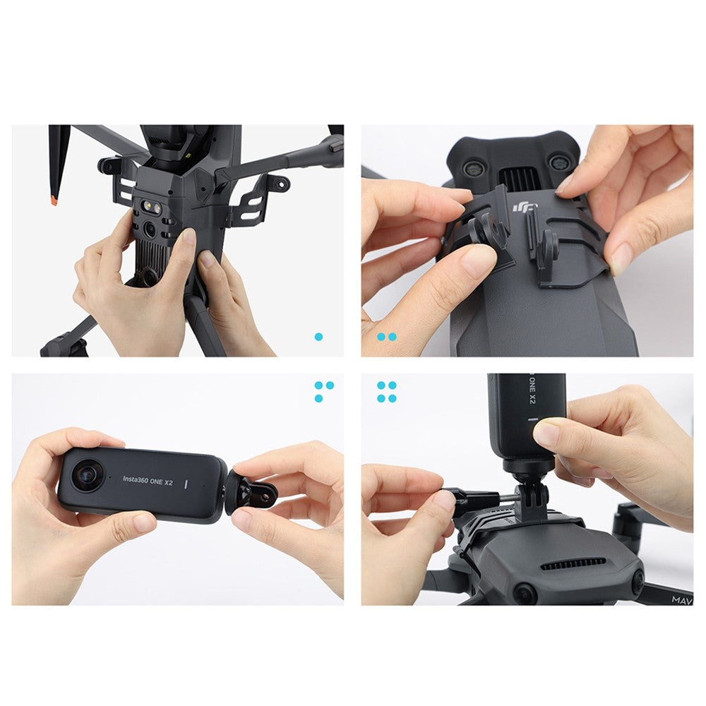SUNNYLIFE M3-GZ374 Multifunctional Adapter Mount Kit with Searchlight and Bracket for DJI Mavic 3 RC Drone Replacement Part