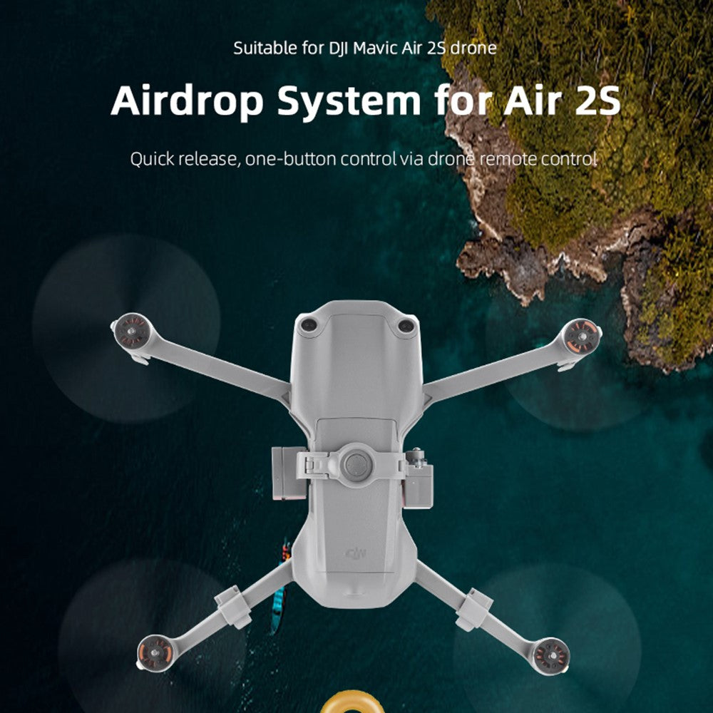 EWB9199 For DJI Mavic Air 2/2S Release Device Airdrop System Payload Transport for Fishing, Wedding, Easter, Birthday Party, Family Reunion