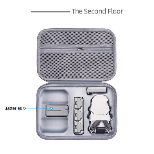 For DJI Mini 2 / Mini 2 SE / Mini 4K Fly More Combo Portable EVA Bag Travel Protective Box RC Drone Accessories Carrying Case